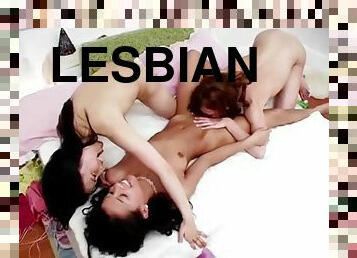 lesbisk, gruppesex-groupsex