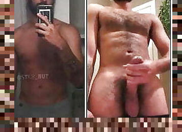 masturbation, amateur, énorme-bite, gay, black, sur-le-visage, ejaculation, américaine, musclé