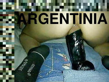 Argentinian dildo anal