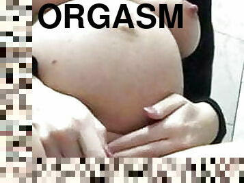 orgasm, gravid, fitta-pussy, fingerknull