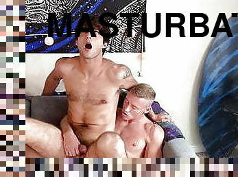 Big dick stud Justin Matthews bareback pounding cute jock