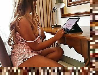 teen daughter gives me her ass in exange for a new tablet