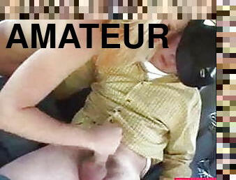 amatør, handjob, compilation, bil