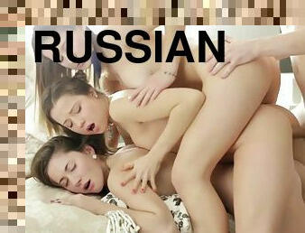 beautiful russian gangbang (Adel & Parvin & Taissia)