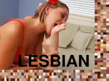 lesbienne, incroyable, fétiche