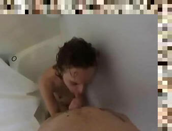 Playing in the Bathroom Leads to Anal Sex in the Shower