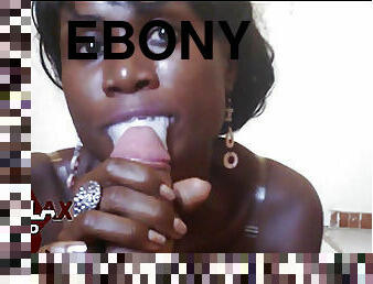 ebony, stor-pikk, tenåring, compilation, creampie, ludder, cum, oral, afrikansk