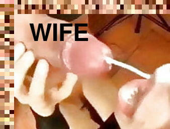 Tuga wife playing with husband... 