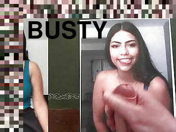 Hate wank teaser to busty tiktok slut Stefanygutierrezh