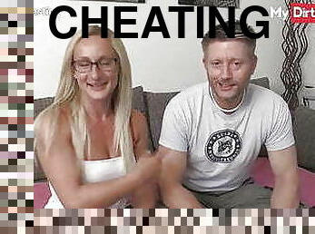 MyDirtyHobby - Cheating wife films herself getting drilled