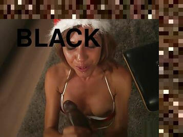 Euro beauty POV assfucked by black cock