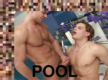 Boys will be boys around the pool part 7