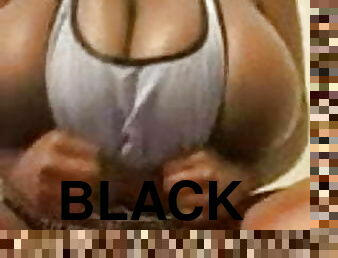 gros-nichons, énorme, mamelons, mature, black, naturel, webcam, seins, seins-flasques