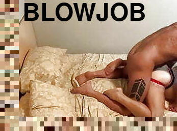 blowjob-seks-dengan-mengisap-penis, penis-besar, homo, berotot