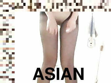 asiático, traseiros, teta-grande, mamilos, mijando, cona-pussy, esguincho, apertado