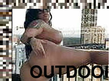 culo, tetas-grandes, al-aire-libre, babes, regordeta, culo-sexy, americano