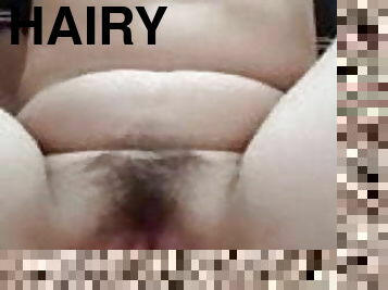 hårig, masturbation, fitta-pussy, amatör