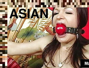 asiatisk, røv, store-patter, fisse-pussy, milf, legetøj, bdsm, fingering, bil, bundet