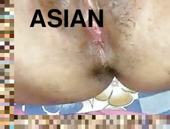 азиатки, мастурбация, киска, неверная-жена, стимуляция-пальцем, вагина, крупным-планом