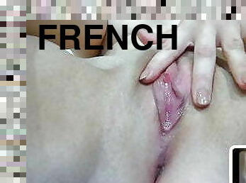 chatte-pussy, amateur, française, serrée, belle, bite