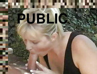 Public blowjob busty amateur swedis mom from forsex.eu