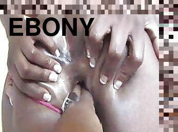 ebony pussy fart