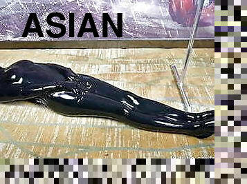 asiatisk, orgasm, amatör, tonåring, japansk, bdsm, slav, söt, fetisch, latex