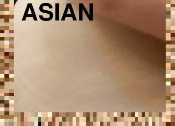 Teasing Asian Chinese small perky tits nipples