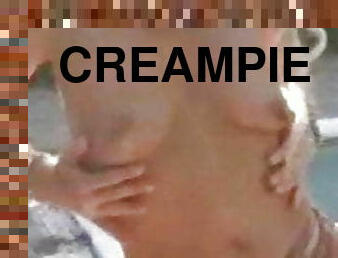 creampie, prehĺtanie, semeno