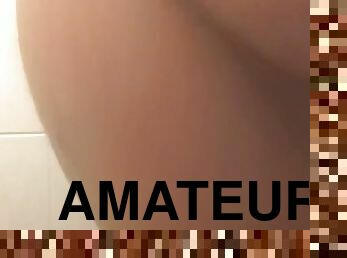 perä, masturbaatio, amatööri, anaali, lelu, isot-upeat-naiset, lunttu, blondi, dildo, perä-butt