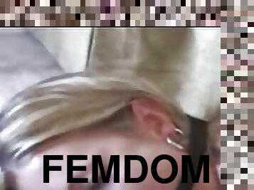 milf, leksak, bdsm, trosor, bunden, rökning, gagging, bondage, femdom