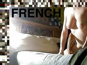 Hot french girlfriend has her ass fucked hard