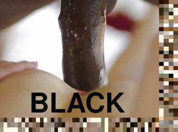 polla-enorme, interracial, recopilación, gangbang, negra, cornudo