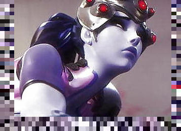 Widowmakers Futa Cock Jerked Off by Tracer