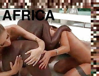 clito, chatte-pussy, ébène, interracial, lesbienne, black, sexe-de-groupe, doigtage, sale, baisers