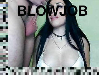 blowjob-seks-dengan-mengisap-penis, stocking-stockings, webcam, cantik, nilon