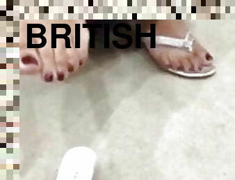 भारतीय, बीडीएसएम, पैर, ब्रिटिश, फुट-जॉब