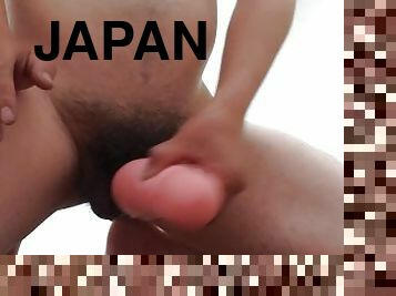 asia, berambut, amatir, homo, jepang, handjob-seks-dengan-tangan-wanita-pada-penis-laki-laki, seorang-diri