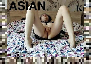 asia, mastubasi, orgasme, amatir, sayang, remaja, kaki, akademi, seorang-diri