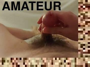 masturbation, amateur, ejaculation-sur-le-corps, branlette, point-de-vue, solo, blanc, virgin