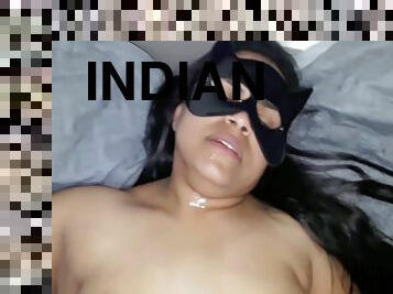 Cumming Several Times On His Indian Cousin And Leaving Her Breasts Full Of Cum - M A