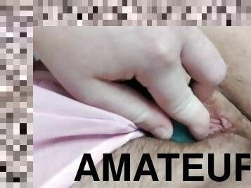 masturbation, chatte-pussy, amateur, ados, jouet, culotte, solo, humide, string