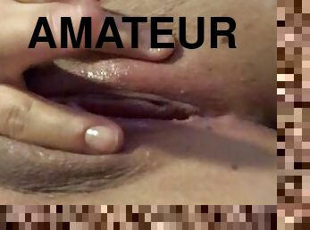 cul, gros-nichons, masturbation, chatte-pussy, amateur, latina, solo, humide