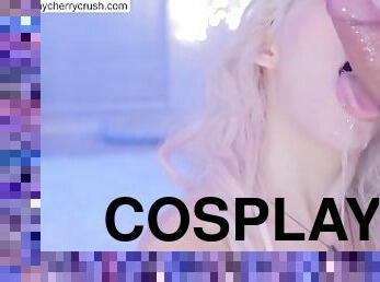 Cherrycrush cumshot compilation - Cosplay blowjobs and facials