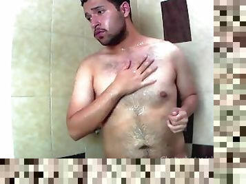 bañando, peluda, masturbación, amateur, polla-enorme, casero, regordeta-chubby, webcam, ducha, a-solas