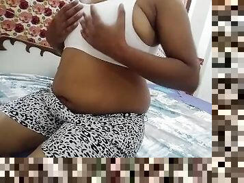 Sexy indian girl showing her beautiful big boobs