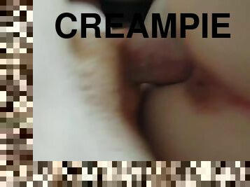 orgasme, pussy, amatør, babes, stor-pikk, tenåring, creampie, pov, høyskole, stram