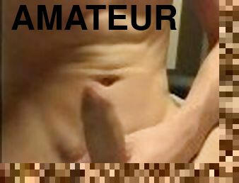 masturbation, amateur, ejaculation-sur-le-corps, énorme-bite, ados, branlette, secousses, collège, fétiche, solo