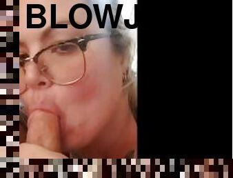 Just your normal afternoon blowjob and cumshot