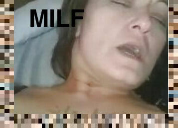 hembiträde, masturbation, orgasm, amatör, milf, leksak, mamma, mor, brunett